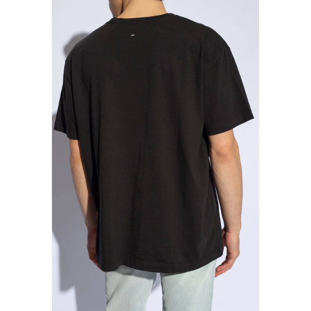 Rag & Bone Gepatcht T-shirt Black Heren