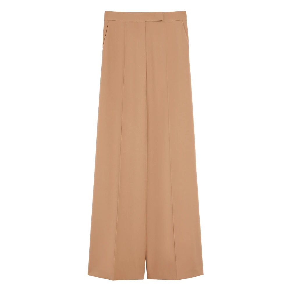 Max Mara Elegante Ninfa Kameel Jurk Brown Dames