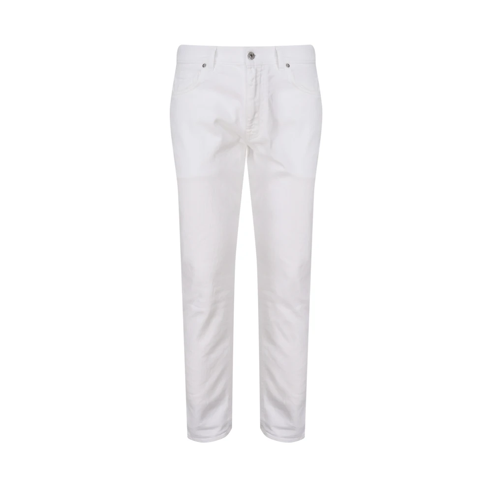 Mauro Grifoni Slim-fit Jeans White Heren