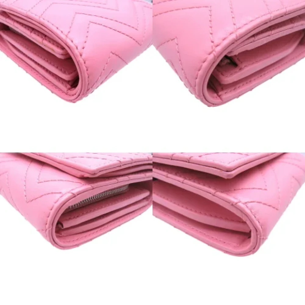 Gucci Vintage Pre-owned Leather wallets Pink Dames
