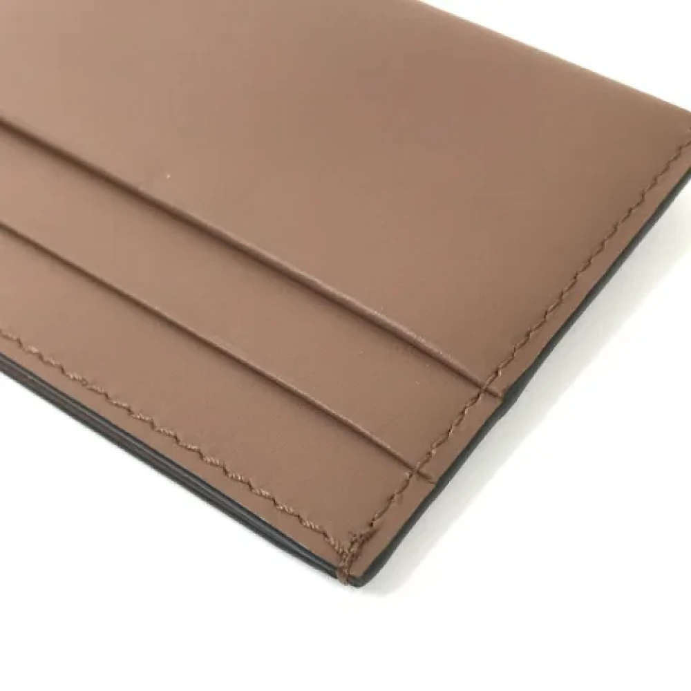 Burberry Vintage Pre-owned Leather home-office Brown Dames