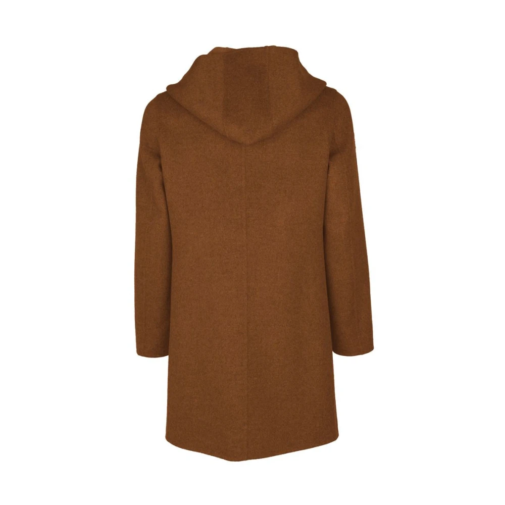 Made in Italia Bruine Virgin Wool Jacket Loro Piana Brown Heren