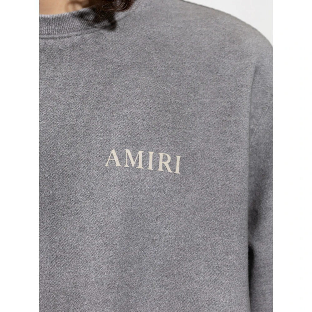 Amiri Vintage Logo Sweatshirt in Grijs Gray Heren