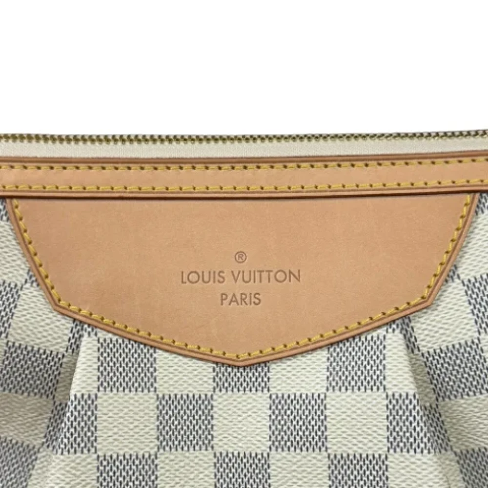Louis Vuitton Vintage Pre-owned Fabric shoulder-bags White Dames