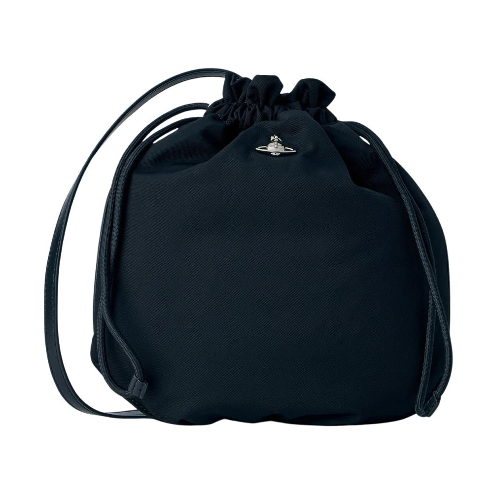 Vivienne Westwood , Bucket Bags, Female, Black, One Size, Drawstring Pouch Set
