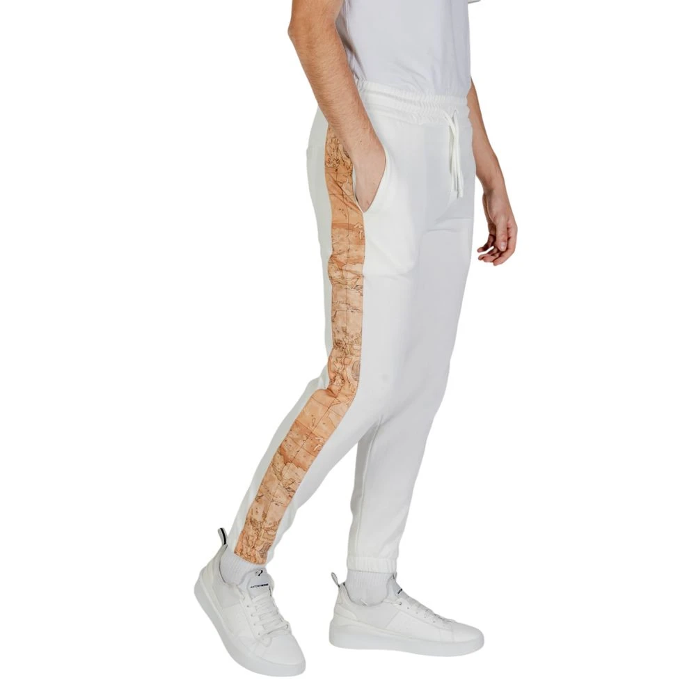 Alviero Martini 1a Classe Heren Herfst Winter Polyester Jeans & Broek White Heren