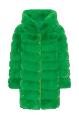 Blake Faux Fur Coat Long