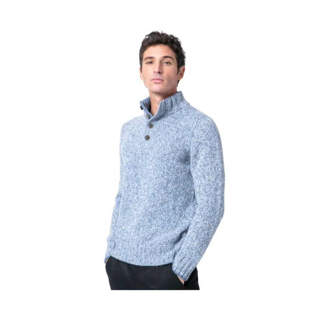 Gran Sasso Uomo Blu Maglie, M, New,