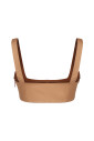 top-beige-en-coton-a-col-carre