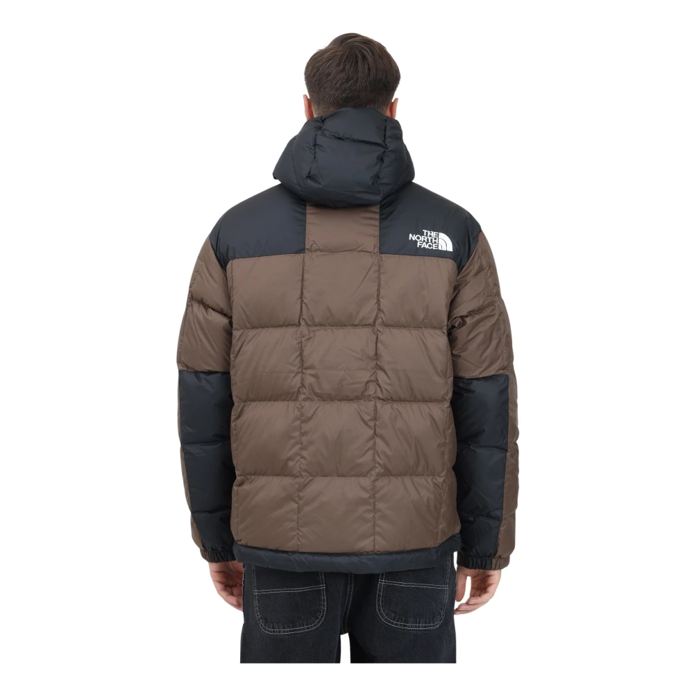 The North Face Bruine Lhotse Pufferjas Urban Stijl Brown Heren