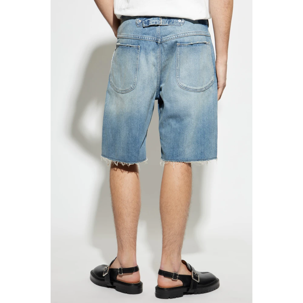 Maison Margiela Denim shorts Blue Heren