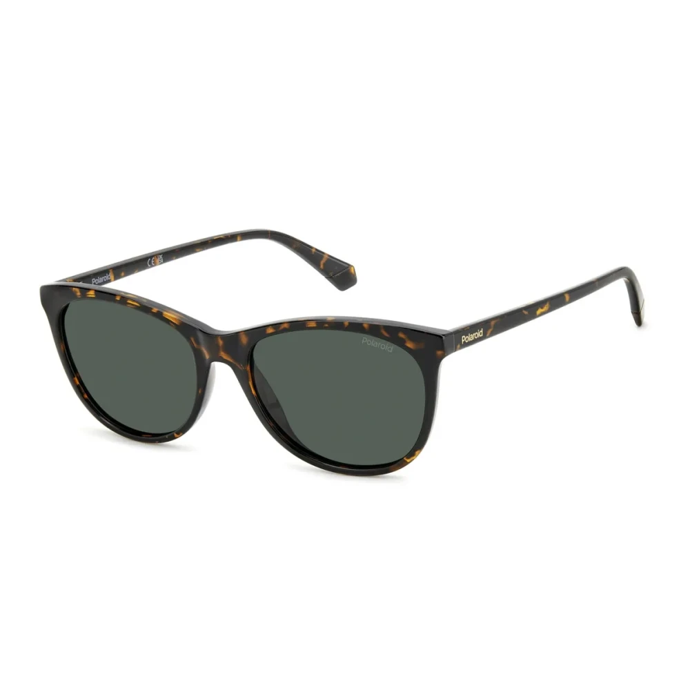 Polaroid Women's Green Cat-Eye Sunglasses Polarized