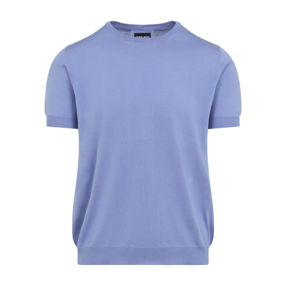 Giorgio Armani Herren Blau Strickwaren, Xlgröße: