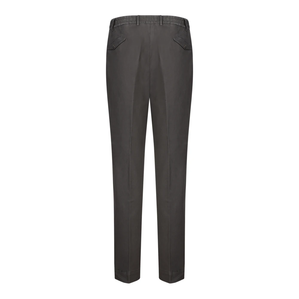 Dell'oglio Zwarte Broek voor Mannen Aw24 Black Heren