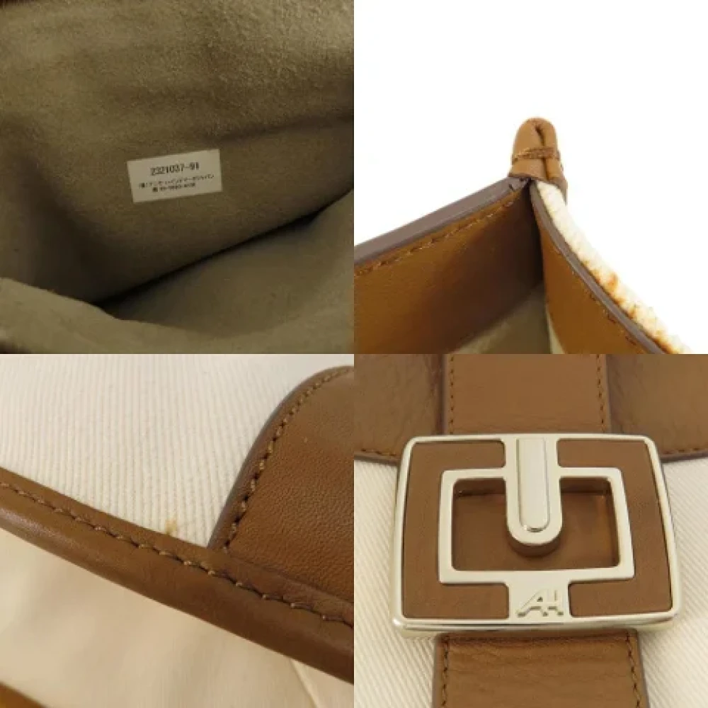 Anya Hindmarch Pre-owned Canvas totes Brown Dames