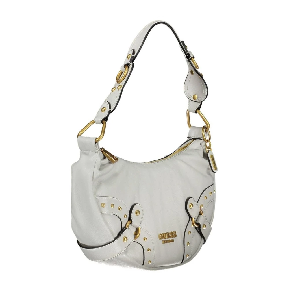 Guess Grijze Schoudertas met Logo Gray Dames