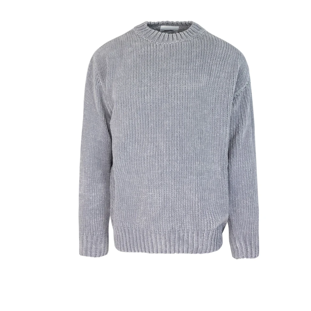 Bonsai Grijze Crewneck Sweater Katoen Ciniglia Gray Heren
