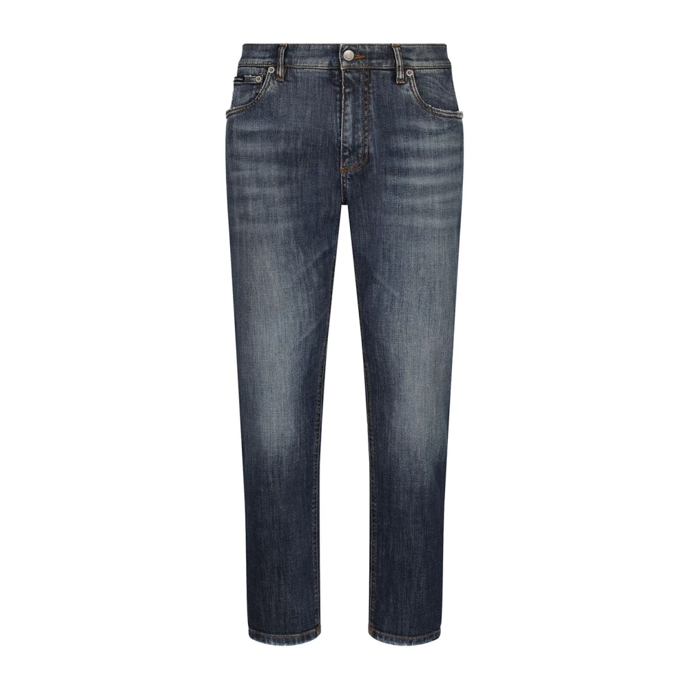 Dolce & Gabbana Stijlvolle Denim Jeans voor Mannen Blue Heren