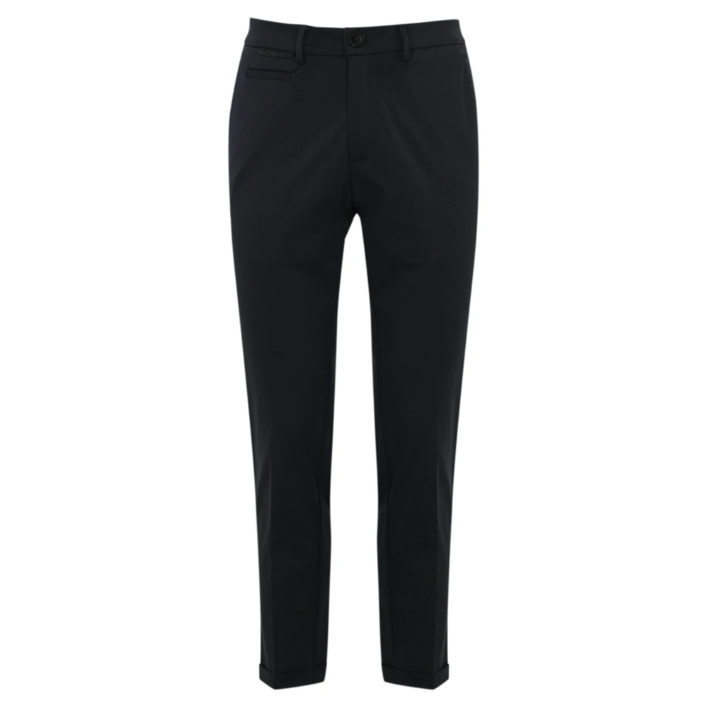 Pmds Blauwe Technische Broek Slim Fit Blue Heren