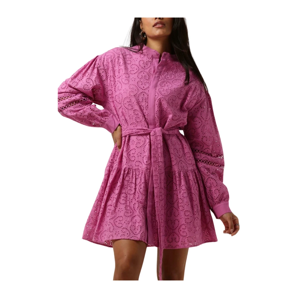 Ydence Roze Mini Jurk Kirsty Pink Dames