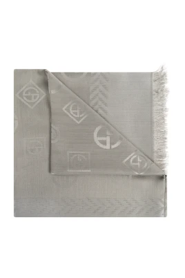 Halsduk med monogram