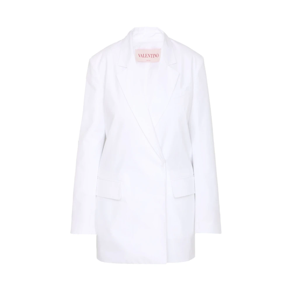 Valentino Garavani White Blazers, Female, 2XS, Giacca