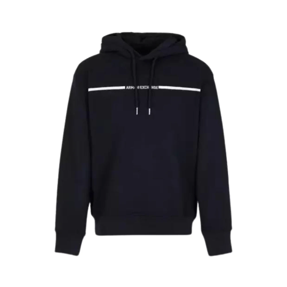 Armani Exchange Hoodie met capuchon Blue Heren