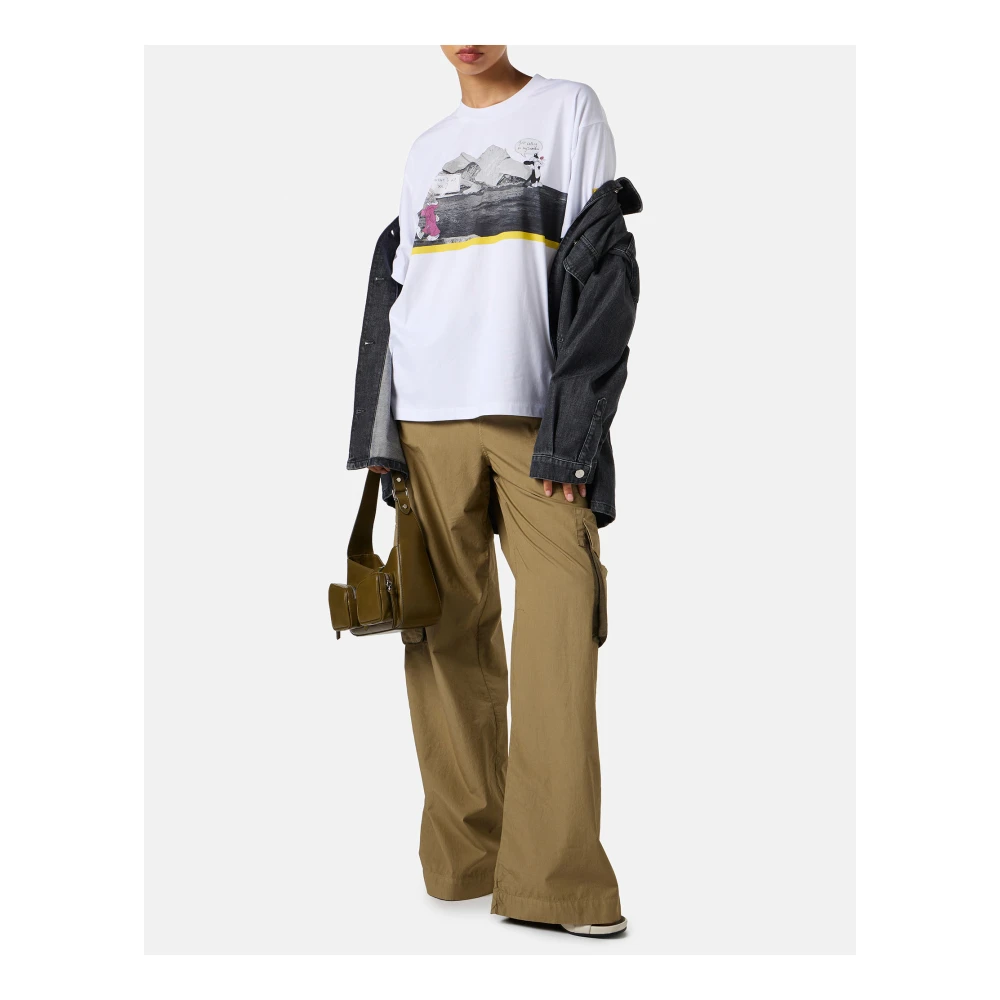 Iceberg Regular fit zwarte jas in zwart vast denim Black Dames