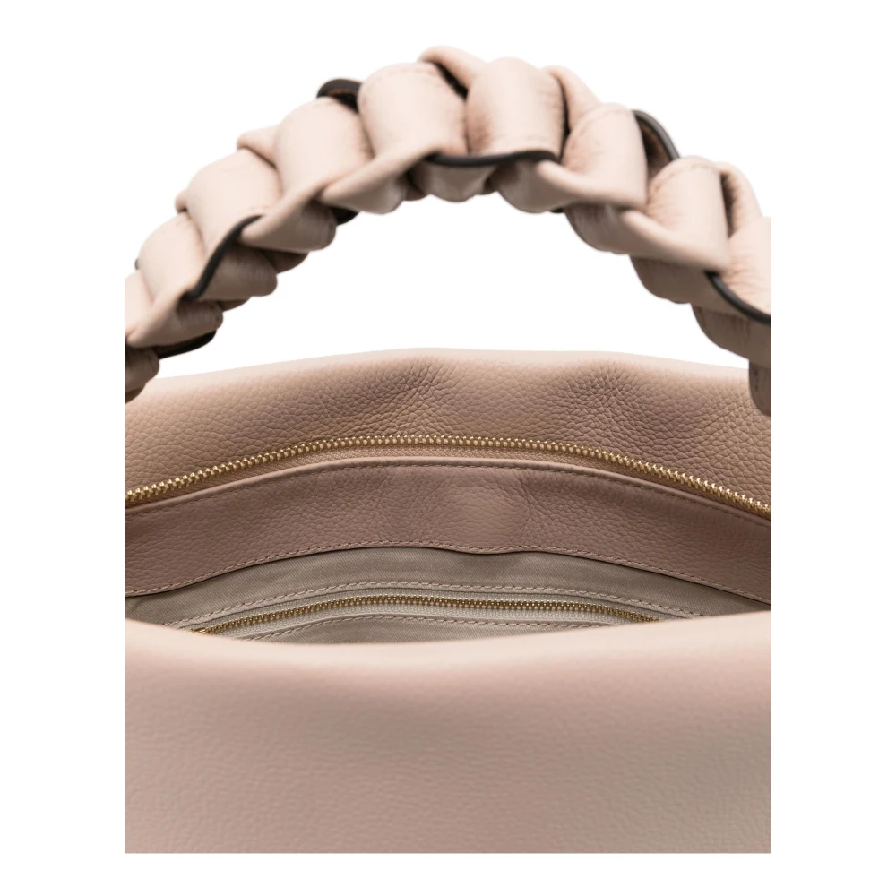 Coccinelle Stijlvolle leren schoudertas Pink Dames