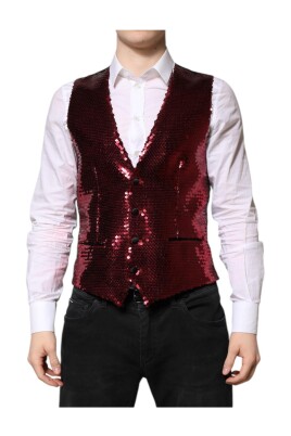 red-sequin-formal-waistcoat-vest