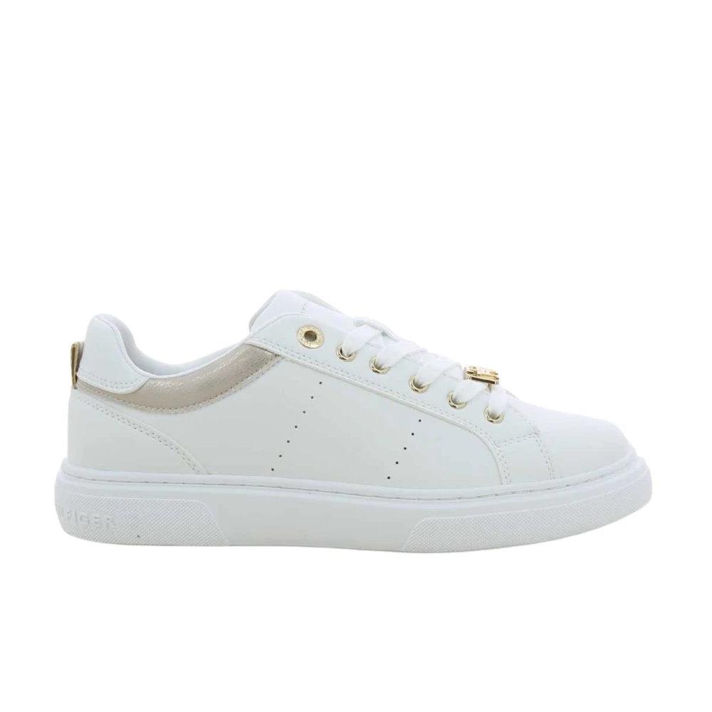 Tommy Hilfiger Barn Vita Sneakers White, Unisex