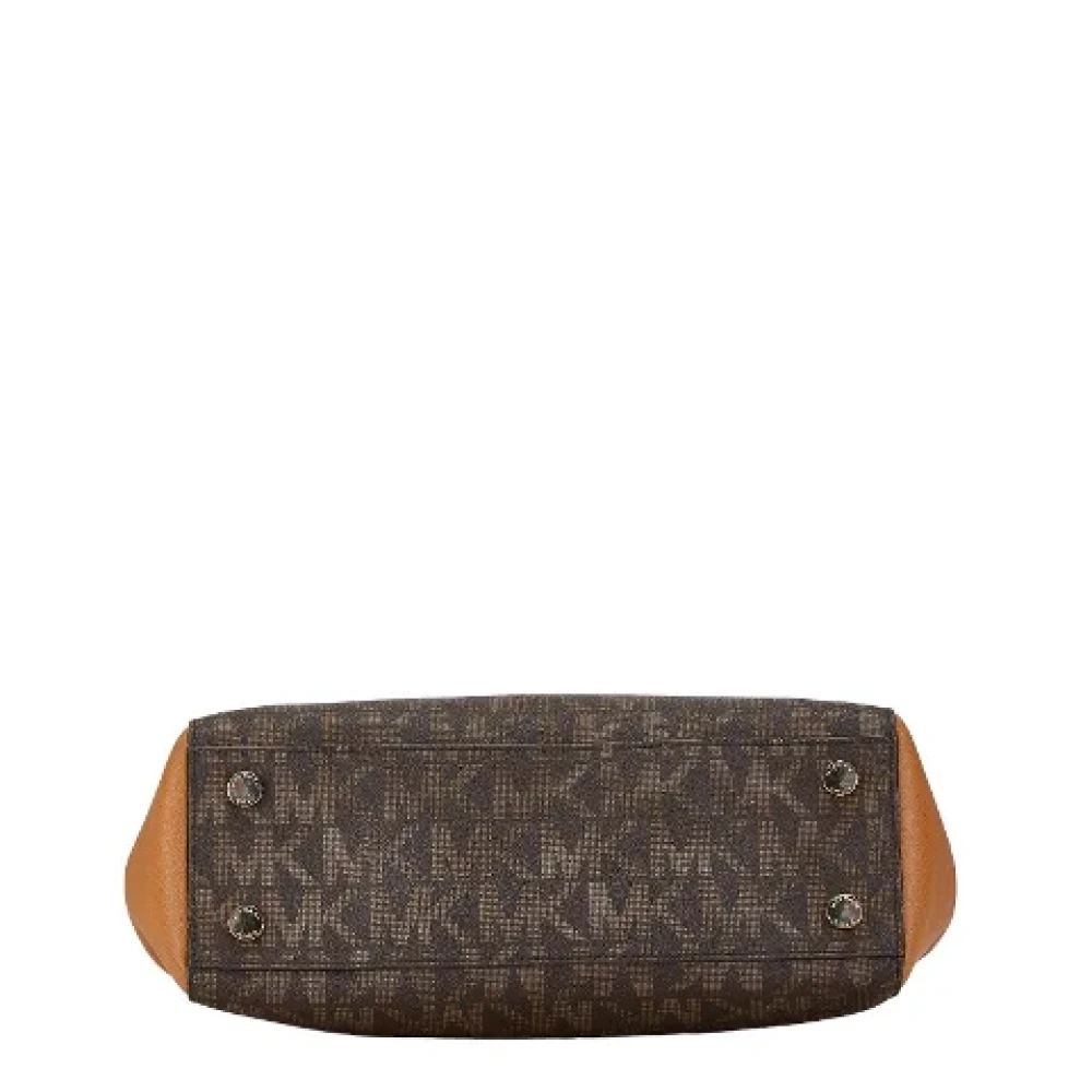 Michael Kors Pre-owned Canvas handbags Brown Dames