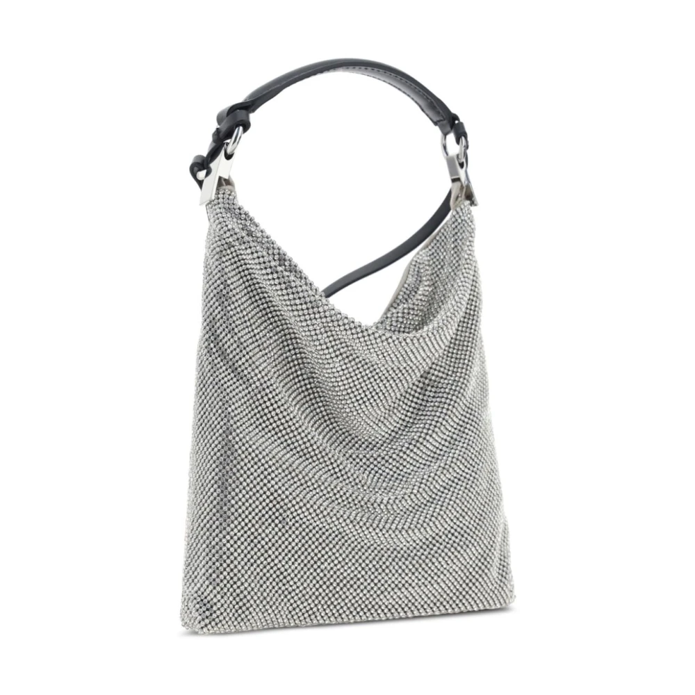 Benedetta Bruzziches Tas met strass versiering in zilverkleur Gray Dames