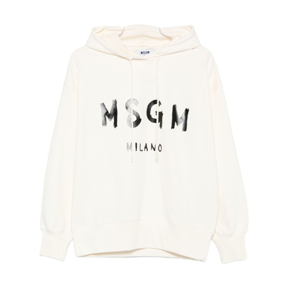 パーカー・フーディ Msgm Sweatshirt With Cursive Logo MSGM Logo sweatshirt in cursive | The Fashion Square