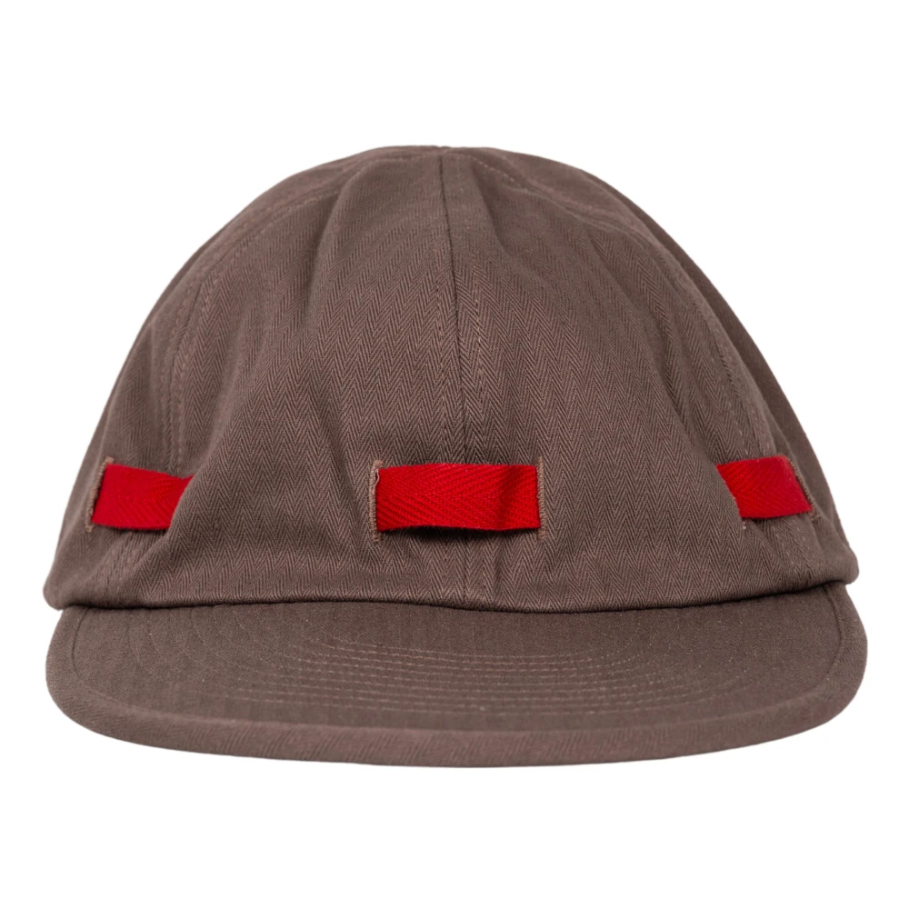 Brain Dead Bruine Vlinderdas met Lange Rand Brown Unisex