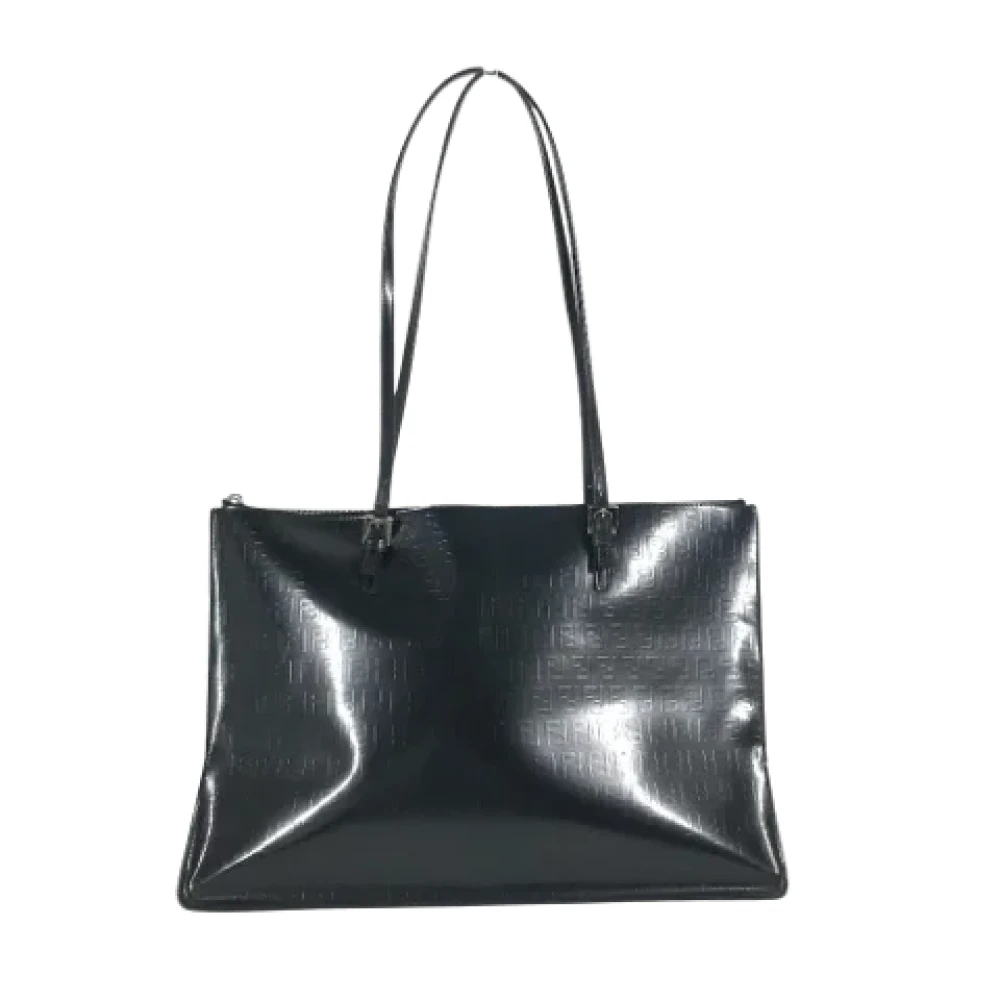 Fendi Vintage Pre-owned Leather fendi-bags Black Dames