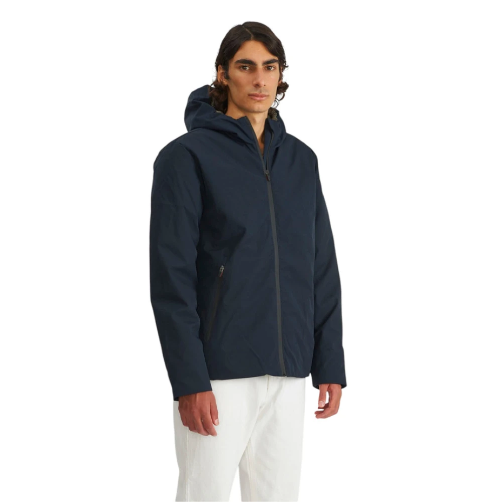 Canadian Classics Korte Parka Jas Blue Heren