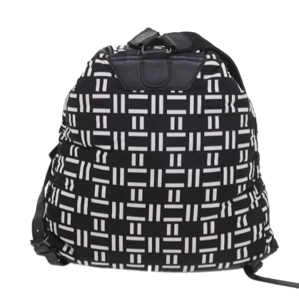 Balenciaga Vintage Pre-owned Fabric backpacks Black Dames