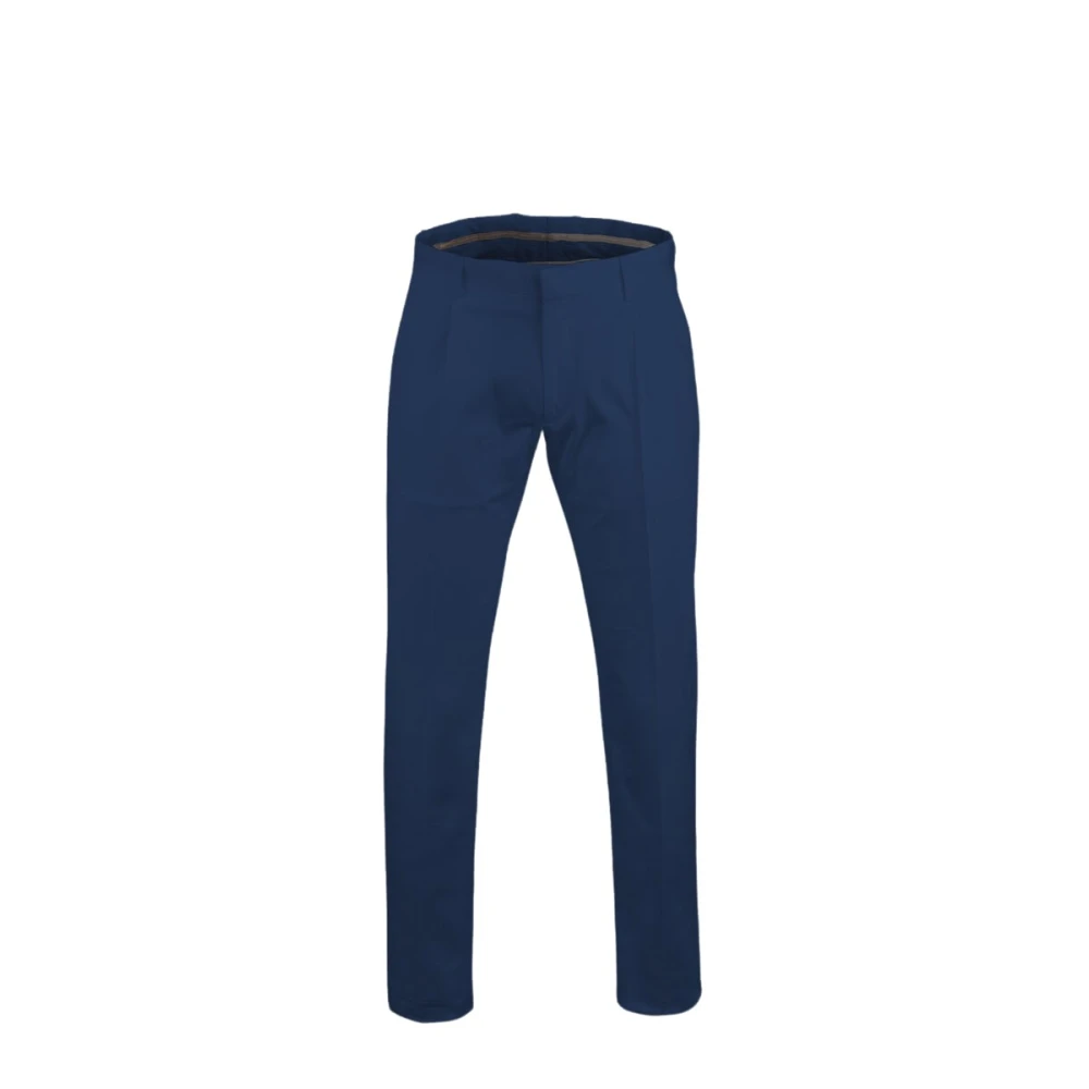 Moorer - Trousers > Chinos - Blue - Moorer - Modalova