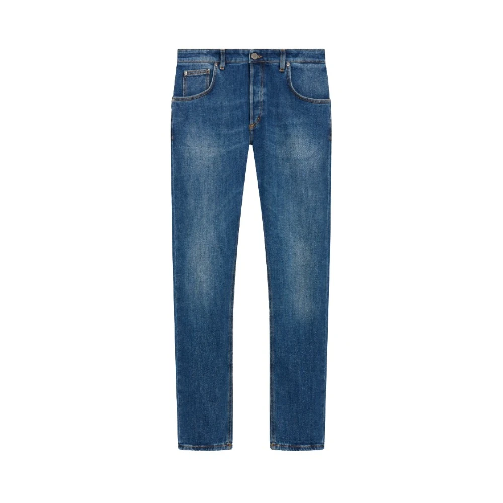 Pt Torino Men's Blue Jeans Reggae In Denim Stretch - Slim Fit Jeans - W32 - Jeans