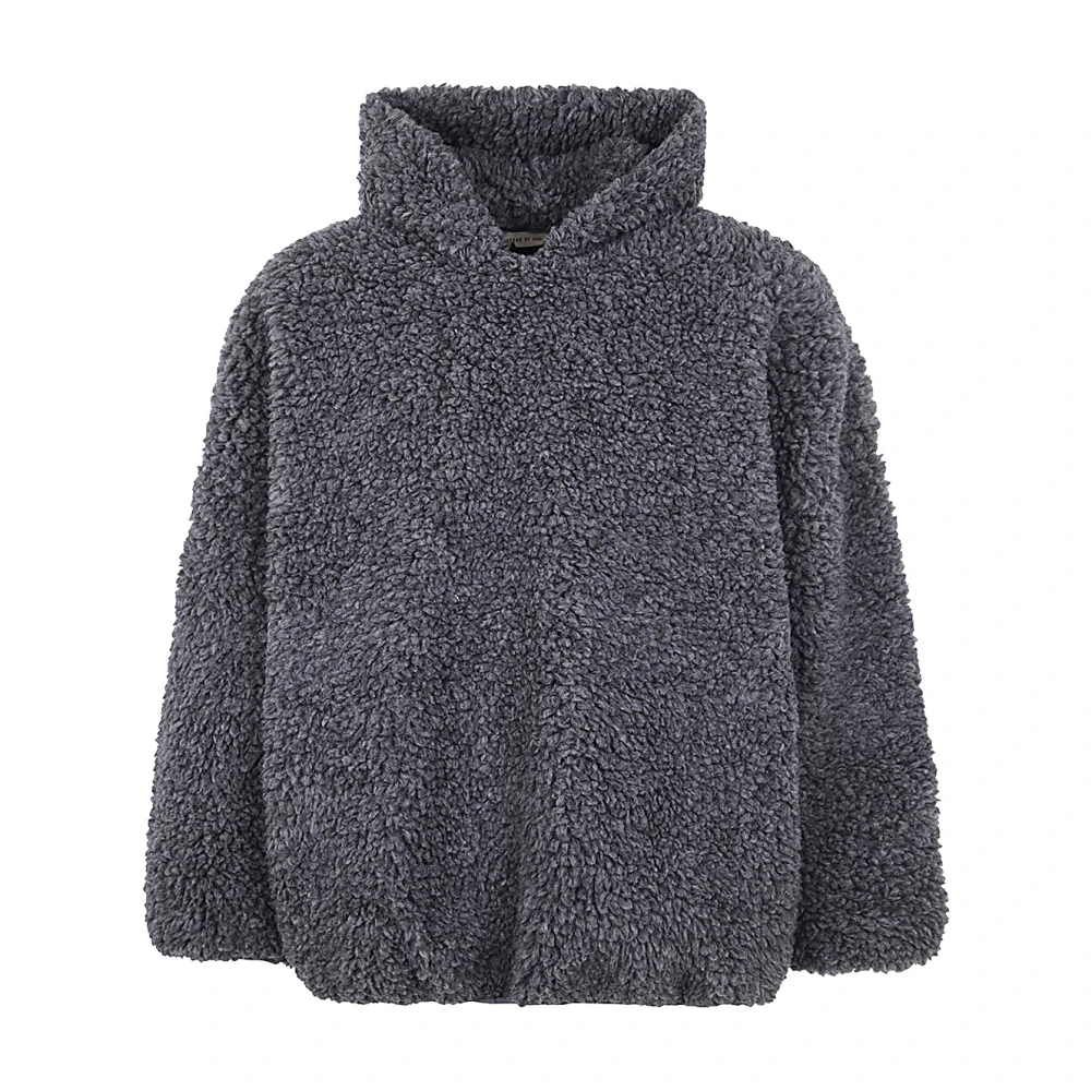 Fear Of God Paris Sky Hoodie Gray Heren