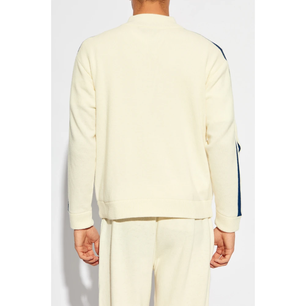 Dsquared2 Wollen Vest Beige Heren