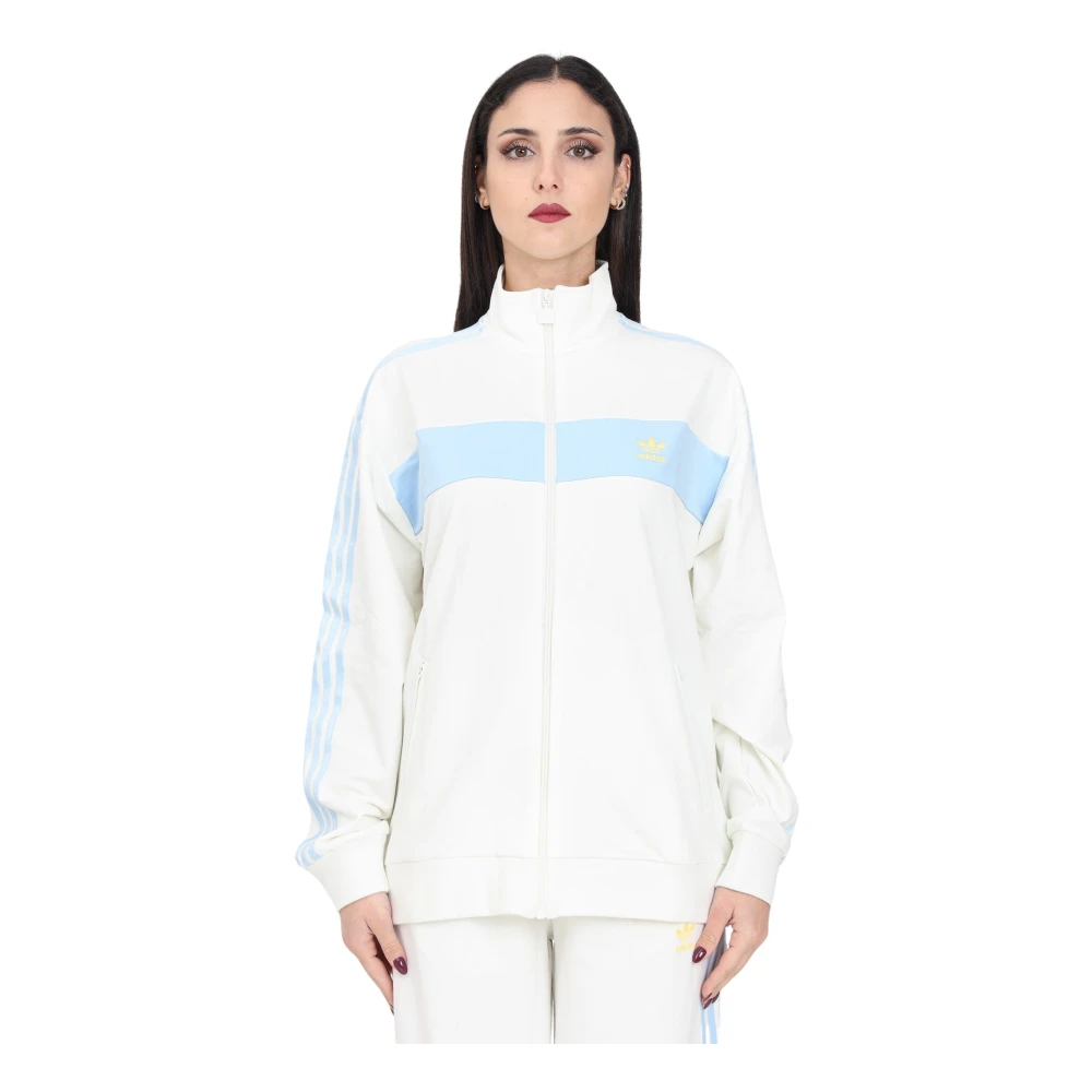 Adidas Originals Colorblock Track Top Sweater White Dames