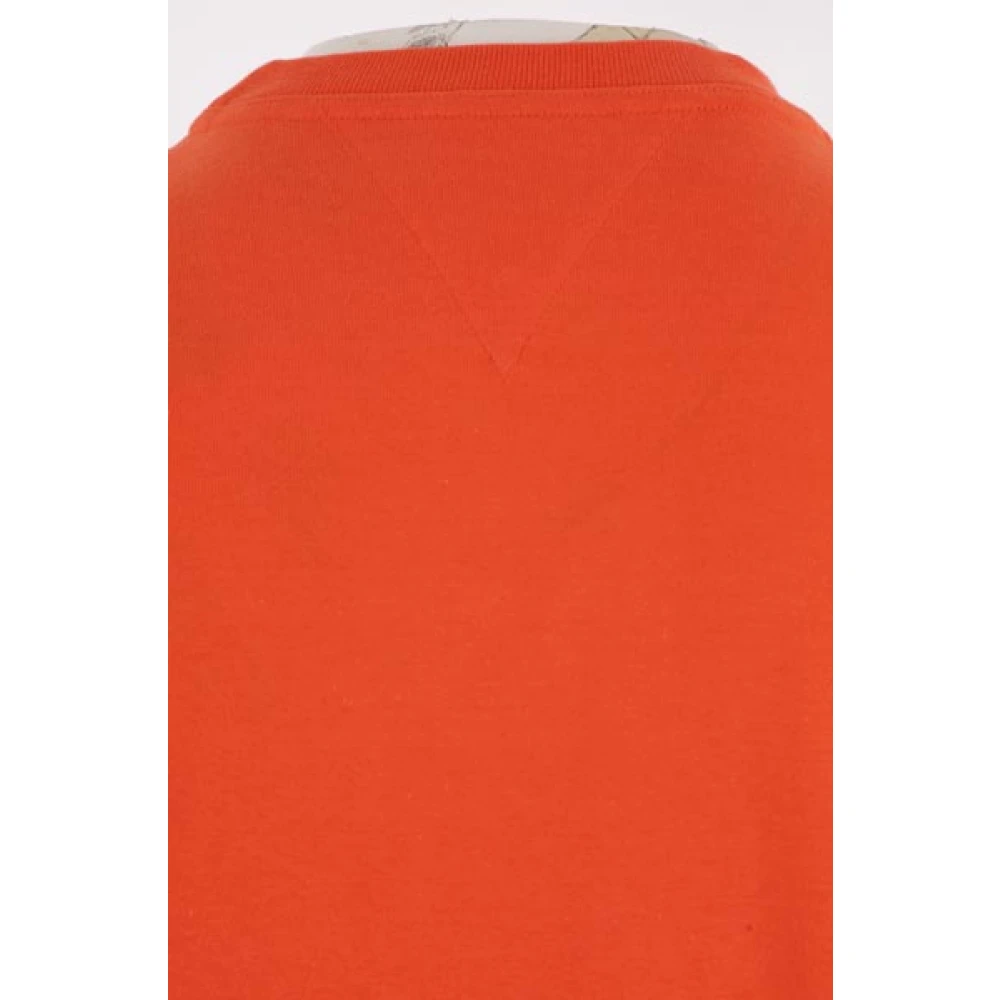 Bottega Veneta Oranje Oversize Katoenen T-shirt Orange Heren