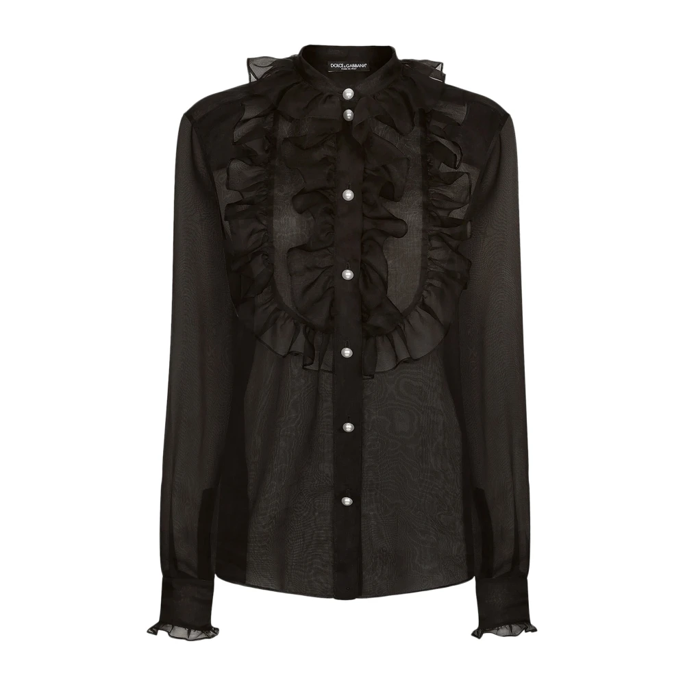Dolce & Gabbana Mujer Negro Blusas Y Camisas, Talla: M