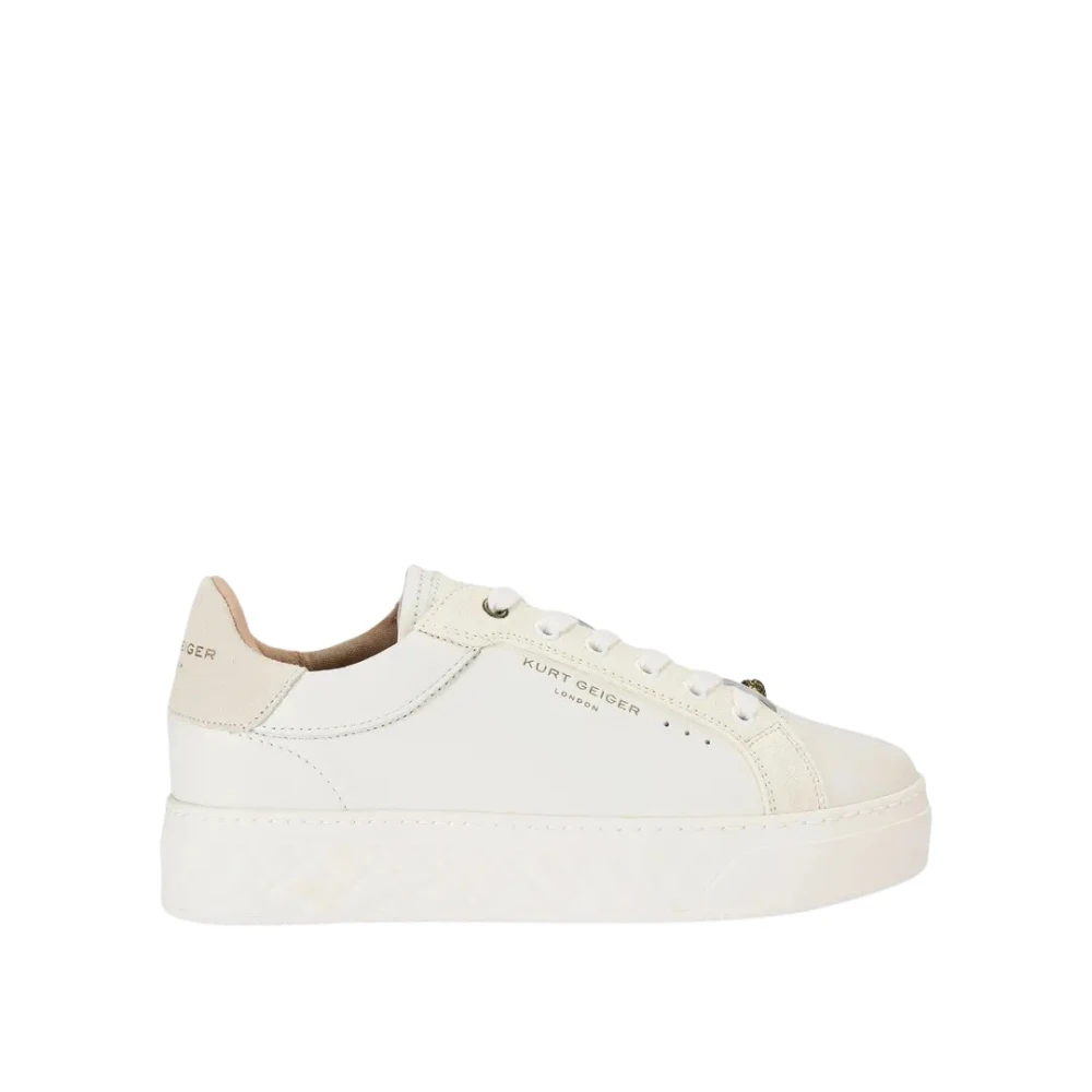 Kurt Geiger Kensington Cupsole Sneaker Dames Schoenen Beige