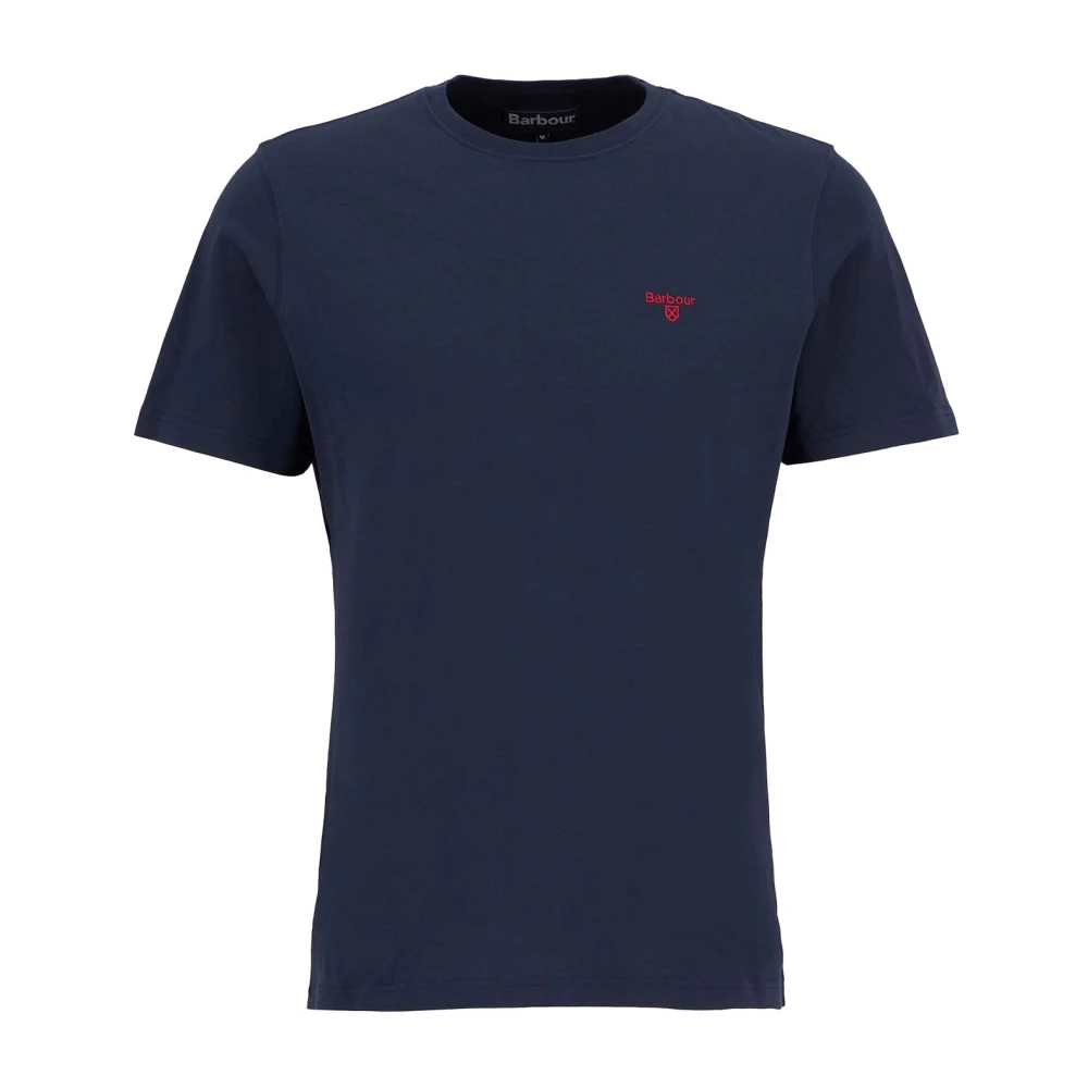 Barbour Men's Blue Essential Sports Tee - T-Shirts - M - Tops