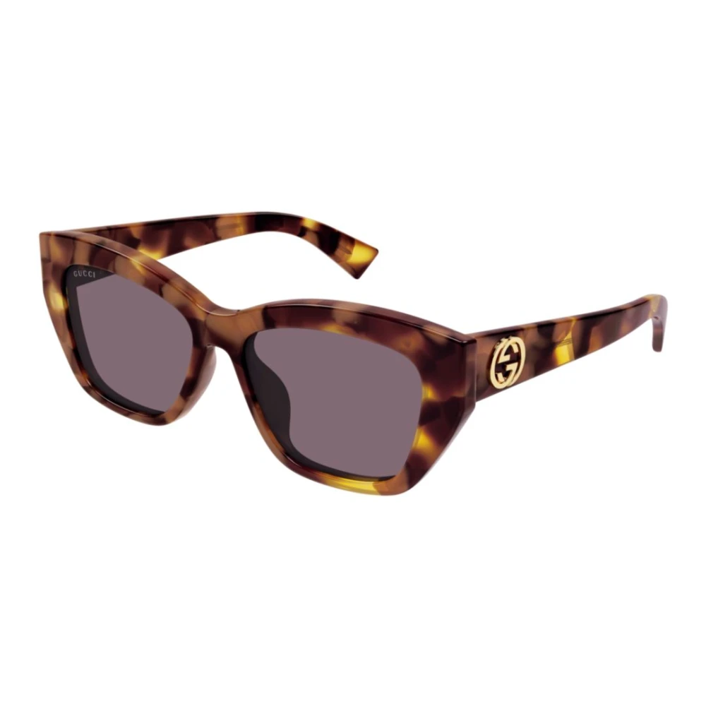 Gucci Unisex Brown Sunglasses, 55 Mm, Cat Eye Sunglasses