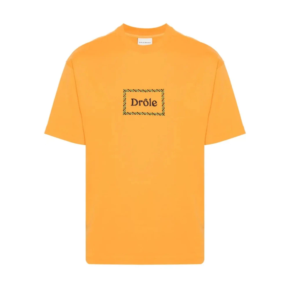 Drole de Monsieur T-Shirts Orange Heren