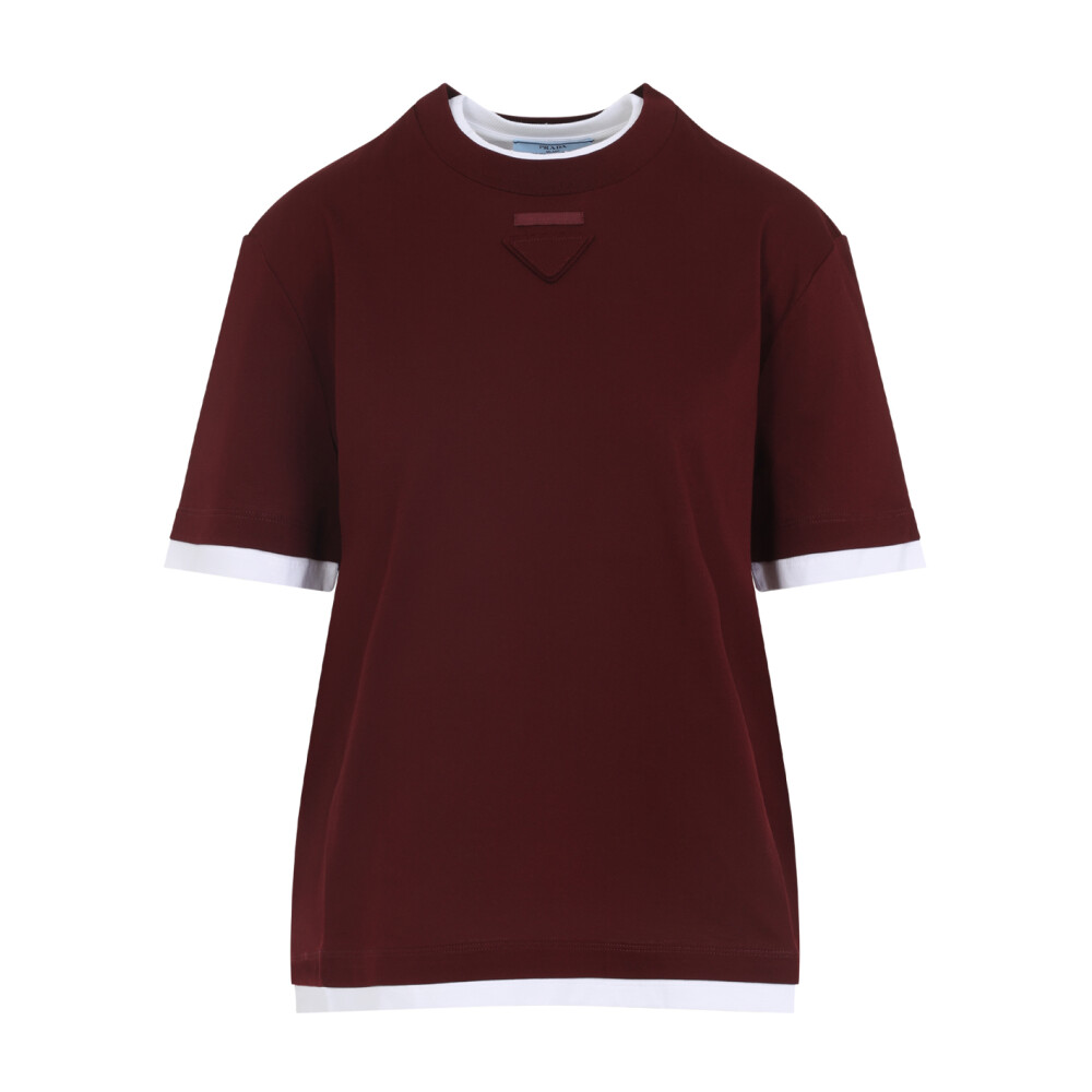 PRADA - PRADA tops Tシャツ プラダ PRADA Tシャツ カットソー ブラック メンズ PRADA UJN896